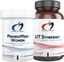 Design for sundhed Vaginal Probiotic & UT Support Bundle - ProbioMed Kvinder Probiotic (30 kapsler) for Gut Sundhed & Vaginal pH, UT Synergy (60 kapsler) Urinary Tract Support med Hibiscus & D- Mannose