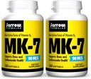Jarrow Formulas MK-7 90 mcg - 120 Softgels, Pack of 2 - Superior Vitamin K Product for Building Strong Bones - Supports Heart & Cardiovascular Health - 240 Total Servings