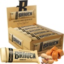 Braven Bar Caramel Nut Energy Bars (1.59 oz, Pack of 20) - EnergiChews med 5g Protein - On- the- Go Energisnacks til løb, vandreture og sport - Gluten Free Snacks til vedvarende energi Boost