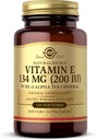 Solgar Vitamin E 200 IU Alpha, 100 Softgels - Antioxidant, Healthy Aging, Healthy Skin, Immune System Support - Natural Source Vitamin E - Gluten Free, Dairy Free - 100 Servings