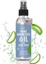 Pure Magnesium Oil Spray med Aloe Vera 8oz - Topical Magnesium Spray - Mindre Itchy - 100% Økologisk Olie - Lavet i USA