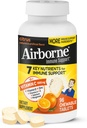Airborne C-vitamin 1000mg (per servering) - Citrus Chewable Tablets (96 Tæl i en kasse) - Packaging May Vary