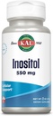 KAL Inositol Powder 550mg, Brain Health, Nervous System & Mood Support Supplement, Cellular Health Support, Enhanced Absorption Formula, Easy to Mix, Approx. 102 Servings, 2oz