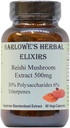 Barlowe 's Herbal Elixirs Reishi Mushroom Extract Supplement 124; Red Reishi Б124; Ganoderma Lucidum Б124; 30% Polysaccharides Б124; 6% Twithpenes Б124; 500mg Б124; 60 Veggie Kapsler