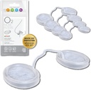 O2 Næsefiltre med 3M filtrering - Næsefiltre til allergier - Næsefilter til allergier - Nostril Støvmaske, Smoke & Allergy Filter (Trial Size, Pack of 4)