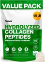 Collagen Peptider for kvinder Mænd (1,5 LB) Type I & III Flavorless & Odorless Easy- Mix Hydrolyzed Peptan Protein Joint Hir Skin & Nail Support Gluten- Free Non- GMO Keto & Paleo Grass- Fed Kosher