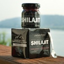 Himalayan Shilajit Resin - Organic Shilajit Supplement Sourced from High Altitudes - 500mg Pure Natural Resin & Fulvic Acid, 85+ Trace Minerals (50g (100 Servings) + Spoon)