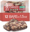 Jennies Raw Organic Goji Moji Coconut Bar, 1.5oz (12 Pack) | Peanut Free | Gluten Free