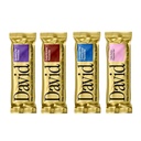 David, Protein Bar, Sample Pack, Variety Pack, Pack med 4 Protein Bars 124; 28g Protein; 150 kalorier