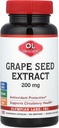 Olympian Labs Grape Seed Extract, 200 mg, 100 Vegetariske Kapsler