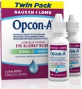 Opcon- A Allergy Eye Drops, Antihistamin og Rødme Relief for Itchy, røde øjne, lindrer irritation fra Pollen, Ragweed, Græs, Animal Hår og Dater Clinically Proven Formel, 0.5 Fl Oz (Pack of 2)