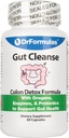 DrFormulas Gut Cleanse for Women, Men, Kids with Nexabiotic Probiotics, Oregano, Digestive Enzymes, 60 Capsules (Not Cream)