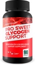 Pro Sweet Glycogen Support - vores bedste søde blod Support - Sugar Health Blood Health & Blood Circulation Support Supplement for Sugar Balance & Circulations Blood Boost Blood Vessel Support
