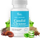 DR VITAMIN SOLUTIONS Candid Cleanse Supplement med GLP-1 Support - Oregano Leaf, Captac Acid & LactoSpore • 124; Candida Support Pills til fordøjelsessygdomme • 124; Candida Cleanse Detox til kvinder & Mænd • 124; 30