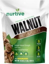 Walnut Protein Powder - Rich in Omega-3 & Plant-Based Protein - Antioxidant Boost - Ideal for Smoothies & Baking - Gluten Free, Vegan, Non GMO - 20 Servings (16 oz / 454 g)