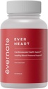 Ever Heart | Blood Pressure Support Supplement | Combination of Garlic, Hawthorn, Ginkgo biloba, Zinc, & L-Arginine | Non GMO, Gluten Free | Easy to Swallow & Digest | 60 Capsules