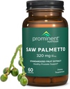 Fremtrædende Nutrition Saw Palmetto Supplement, Sund Prostate Support Saw Palmetto for Mænd, Supplement for Urinary Health, 160 mg, 30 Day Supply