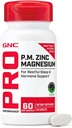 GNC Pro Performance Zinc Magnesium, 60 Tablets, Supports Restful Sleep and Anabolic Support