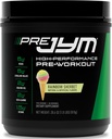 JYM Supplement Science Pre JYM Rainbow Sherbet Pre Workout Powder for Men & Women, BCAAs, Nootropics, Creatine HCI, Citrulline, Beta-Alanine, Betaine, Taurine, Huperzine, 30 Servings