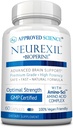 Godkendt videnskab Neurexil - Natural Nootrop Support med DMAE - Forbedre hjernefunktion, Sharpen Clarity, Boost Memory - L- Tyrosine, Ginkgo Biloba, Huperzine A, BioPerine - 60 kapsler