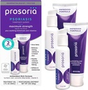 Prosoria Treatment System Double Kit - 2oz Medical 124; Kraftfuld Psoriasis Relief med Salmonella Acid, Gurkemeje, Shea Butter & Vitamin Medical 124; Gel & Salve til Skalering, Flaking, Dryness, Itching & Redness Relief