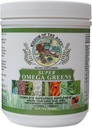 Super Omega Greens Complete Superfood Supplement with Greens, Vegetables, Flax, Fiber, Antioxidants, Enzymes, Probiotics, Vitamin C and Omega 3-7.9oz Powder