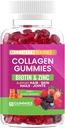 Collagen Vegan Gummies, Blandet Berry Flavor, 60 Gummies, Understøtter Hår, Hud, Nails, Joints