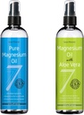 Seven Minerals Pure Magnesium Oil & Pure Magnesium Oil with Aloe Vera