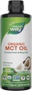 Nature's Way Organic MCT Oil, 16 Fl Oz, Brain and Body Fuel from Coconuts*, C8 Caprylic Acid and C10 Capric Acid, Keto and Paleo Certified, Organic, Non-GMO Project Verified