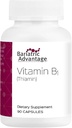 Bariatric Advantage Vitamin B1 Thiamin - 100 mg Thiamin Mononitrate - Easy Digest - Designet til Bariatric Patienter - Understøtter energiproduktion * - 90 Tæl