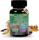 Sea Moss Capsules (Ginger) | 60 Capsules | Irish Moss with Black Seed Oil, Ashwagandha & Ginger | Seamoss Superfood for Energy, Immunity, Joint & Skin Health | Vegan, Non-GMO Supplement