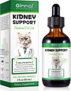 ALIVO leverstøtte til katte, lever og nyre støtte til katte med naturlige herbal ekstrakt hjælper Balance katte lever & nyrer sundhed, naturlige kæledyr herbal supplement til katte - 60 ml