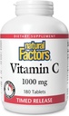 Natural Factors, Vitamin C 1000 mg, Time Release Antioxidant Support for Immune and Bone Health