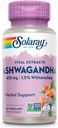 SOLARAY Vital Extracts Ashwagandha 470mg - Powerful Adaptogen - Ashwagandha Supplements w/ 7mg Withanolides, Wellness Support, Vegan, Non-GMO, Lab Verified, 60-Day Guarantee, 60 Servings, 60 VegCaps