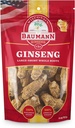 Baumann Wisconsin Ginseng Hel Rødder - Stor Kort (4 oz.) - 100% Natural Wisconsin Grown Panax Ginseng Herb - Pure Tørret amerikansk Ginseng med antioxidant Ginsenosider for forbedret fokus og energi