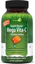 Irwin Naturals Urgent Rescue Mega Vita-C - 60 Liquid Softgels - 1,000 mg of Vitamin C - Immune Support Supplement with Rosehips and Zinc