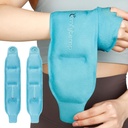 Comfytemp Wrist Ice Pack Wrap til Carpal Tunnel Relief, 2 pakker, FSA Støtteberettiget, Gel Ice Packs til skader Genbruges til Arme håndsmerter, Hot Cold Compress Brace, Kirurgi Genopretningsartikler Gaver Mænd Kvinder
