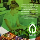 Purium Biome Medic - 60 Veganske kapsler - Gut Health Support, Fjerner GMO toksiner, understøtter gode bakterier, Reparationer Microbiome - Vegetarisk, Gluten Free - 60 Servere