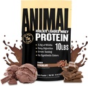 Animal Whey Isolate Protein Powder - Loaded for Pre & Post Workout Muscle Builder og Inddrivelse med fordøjelige enzymer til mænd og kvinder - 25g Protein, Great Smag, Lavsukker - Chokolade 10 lbs