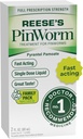 REESE'S PINWORM Medicine Liquid for Entire Family, Full Prescription Strength, 2 Oz, #1 Doctor Recommended Single Dose Pyrantel Pamoate Dewormer for Adults & Kids Ages 2+, Banana Flavor
