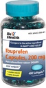 Be Health Mini Ibuprofen 200 Mg Softels, Pain Reliever / Fever Reducer, Made in USA, 400 Greve