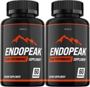 (2 Pack) Endopeak for mænd, Endo Peak Advanced Performance Supplements, EndoPeak Performance 24, EndoPeek Anmeldelser (120 kapsler)