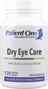 Patient One Dry Eye Care Medical 124; supplement til Sothe Dry, Irriterede Øjne og Support Eye Health * Medical 124; med Omega 3 Fedtsyrer, GLA og mere end 124; 120 Kapsler