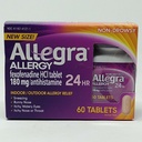 Allegra Allergi Medicin 60 Greve