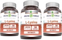 Amazing Formulas L- Lysin 1000mg Aminosyretabletter Supplement 124; Non- GMO Note 124; Gluten Free