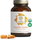 Pure Synergy SuperPure Gurmeric Extract 12. 4; Organic Curcumin Supplement 124; 500 mg Gurmeric Extract Kapsler 124; Potent Support til immunforsvar og fælles sundhed (60 Kapsler)