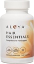 Alaya Hår Essentials - Hår supplement med biotin, Keratin, Folinsyre, Vitamin B12, B6 - Lab testet - Gluten Free - 30 dages forsyning