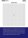 Amsler Eye Grid med magnetisk ryg - Daglig Vision Screening Tool for Macular Degeneration & Glaukom Patienter af Kliniske Eksperter (2 Pack)