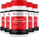 (5 Pack) Sukker Stream Glyco Optimizer Kapsler, SugarStream Advanced Glyco Optimizer og Blood Support, Sukker Stream Maksimal styrke Glycogen Support Multivitamin Formel (300 Kapsler)
