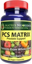 PCS Matrix - lavere PSA niveauer for sund prostata - 100% naturlige ingredienser: Saw Palmetto, Rabdosia, Scute, Plantago Focium, Chrysantaomum, Ganoderma, Lotus Seed - Vegan Kapsler (60ct)